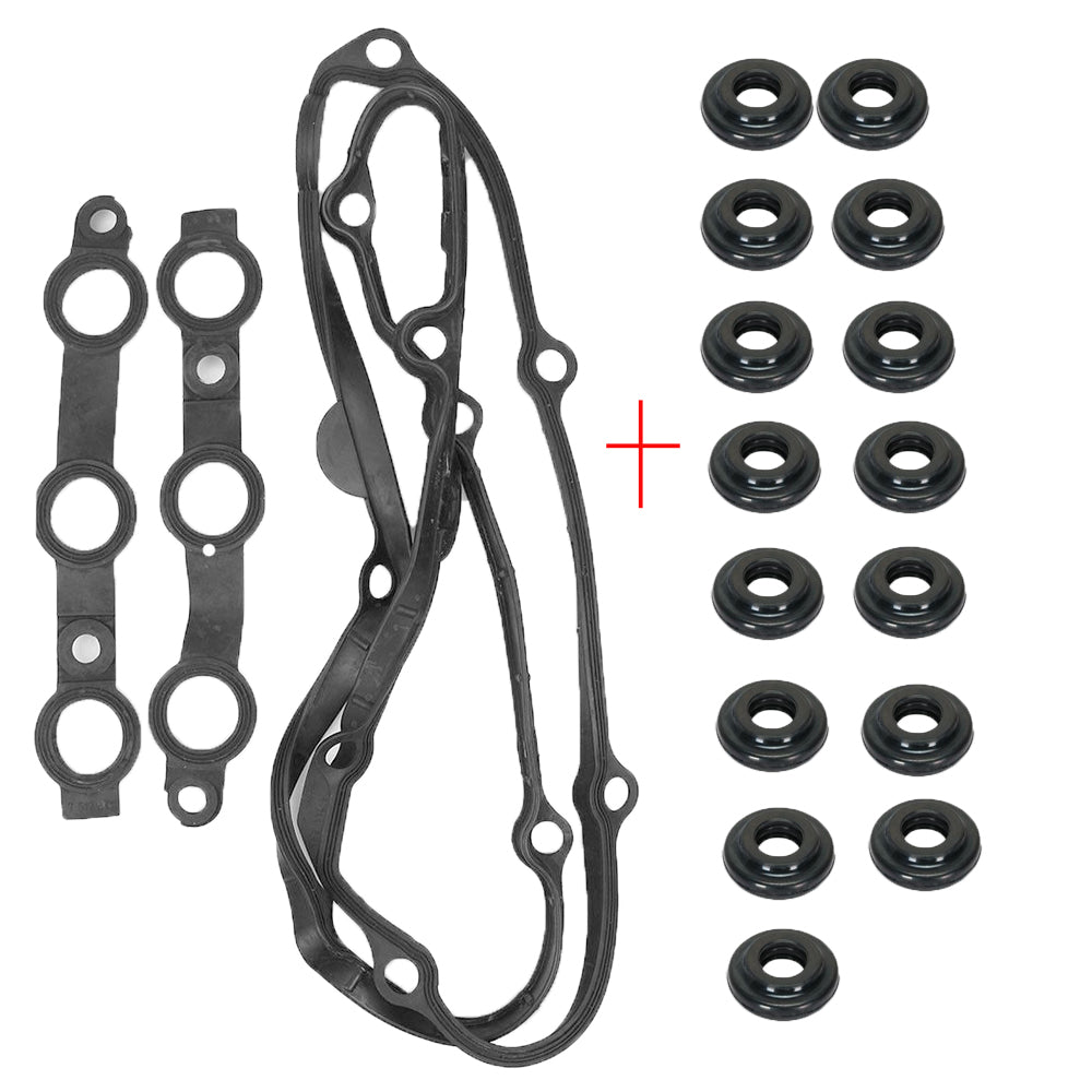 Cylinder Head Gasket Valve Cover Gasket Cylinder Head For BMW E46 320 323 325 328 330 M52 M54,11121437395 ,11129070990