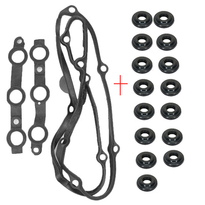 Cylinder Head Gasket Valve Cover Gasket Cylinder Head For BMW E46 320 323 325 328 330 M52 M54,11121437395 ,11129070990