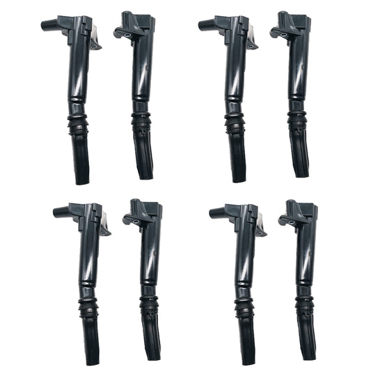 Ignition Coil LH RH Set Ignition System 8PCS For Ford F-150 F-250 SD F-350 6.2L Truck ,AL3E12029BC,AL3E12029AC