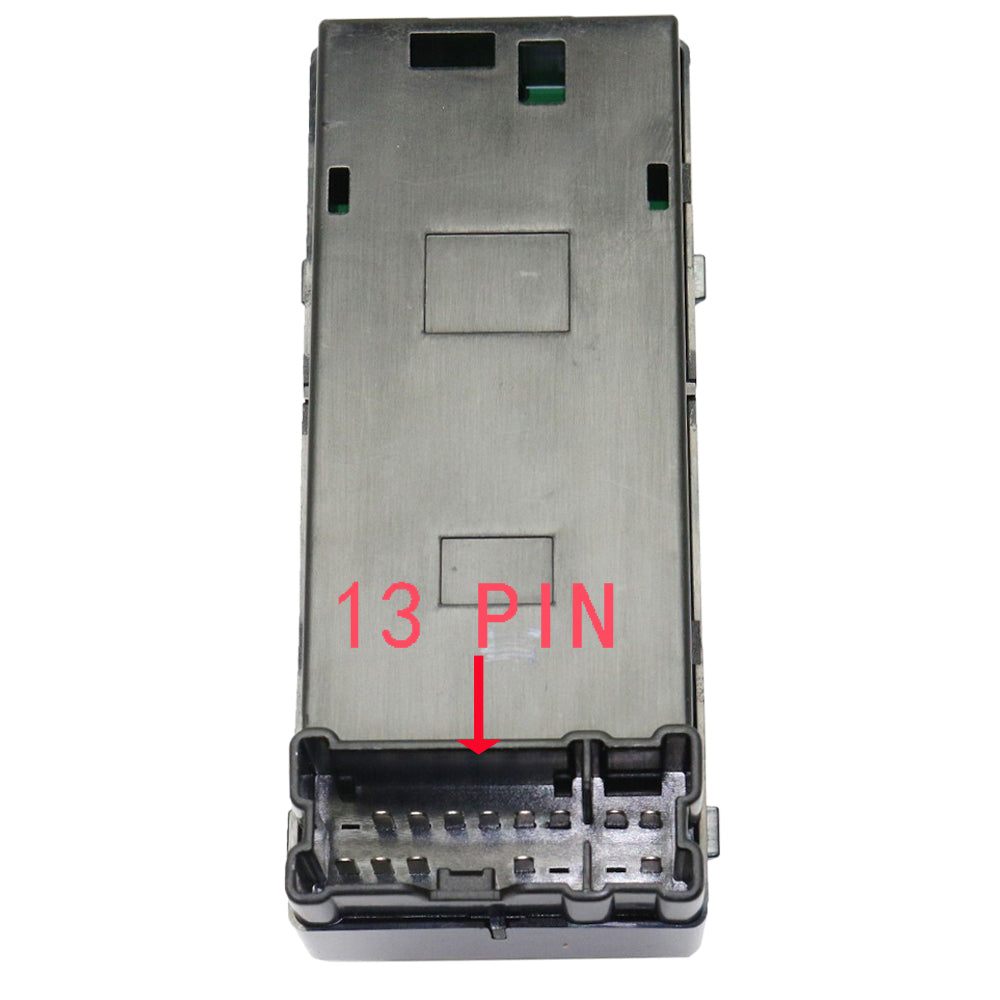 25401JL44A,POWER WINDOW SWITCH Window Driven Switch 13 Pin For 2008-2015 INFINITI G37,Q60,25401JL40D, 25401JL40E, 25401JL43C