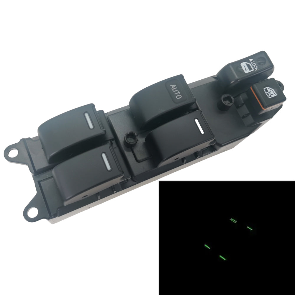 84820-02150 Power Window Switch Window Control Switch LED Green For Toyota RAV4 Camry Sienna Prius,2002-2009