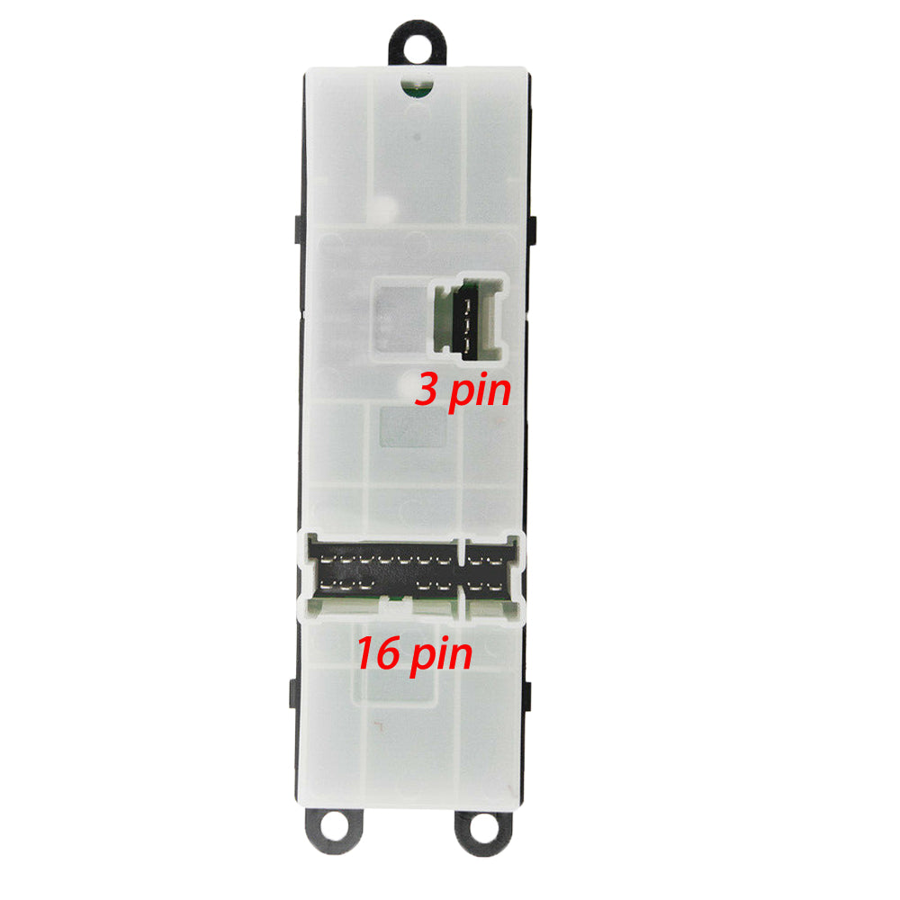 254011JY0A Electric Window Main Switch  Power Window Switch For Nissan TIIDA QASHQAI +2 I (J10, NJ10, JJ10E)