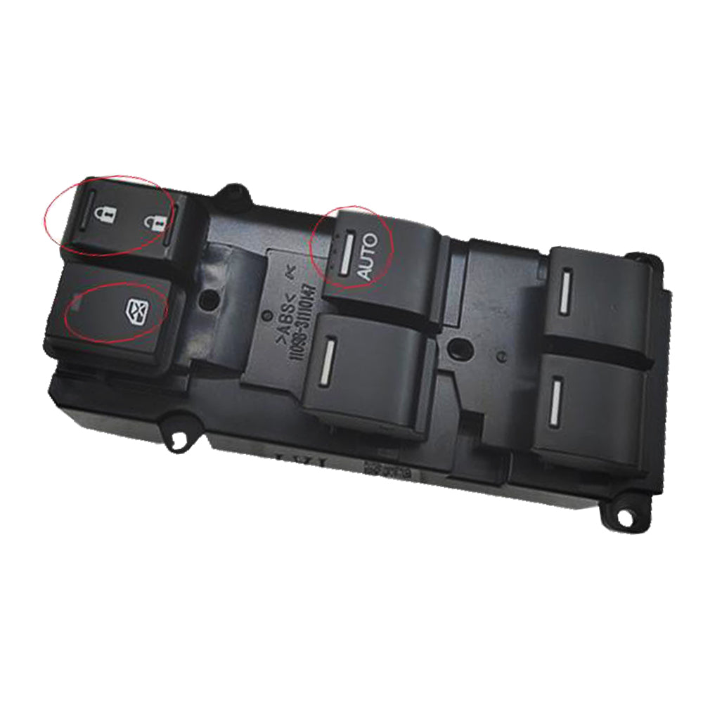 35750-T0A-H01 RHD Electric Window Control Switch For Honda CIVIC IX CR-V IV 2012-2016
