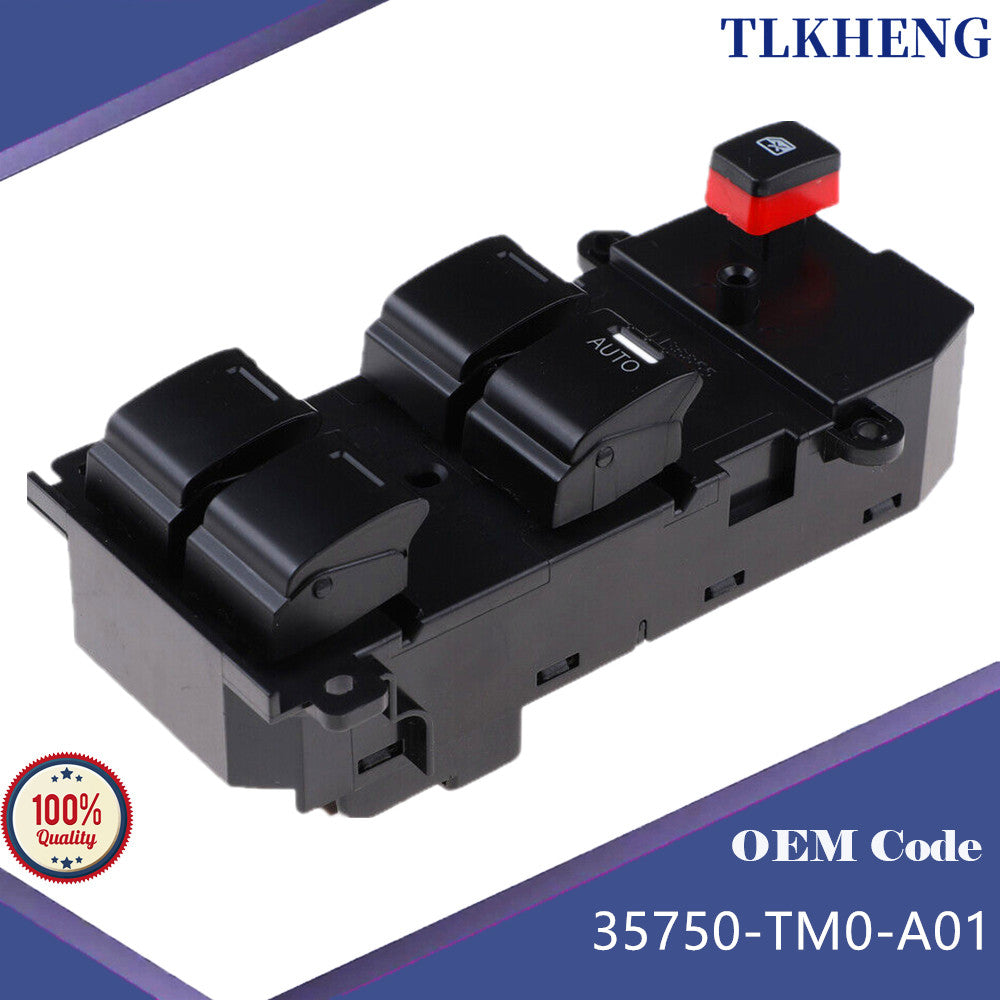 Electric Window Control Switch RHD For Honda City 2007-2012,35750-TMO-F01,35750-TM0-A01