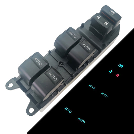 84820-06100,84820-33240 Power Window Switch Window Control Switch LED Blue For Toyota Corolla Camry RAV4 Auris 2001-2013