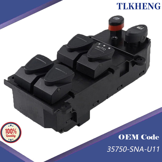 35750-SNA-U11 RHD Power Window Switch For Honda Civic FD FD1 FD2 2006-2011