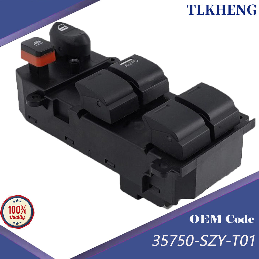35750-SZY-T01 RHD Electric Window Control Switch For Honda Fit Freed 2009-2015