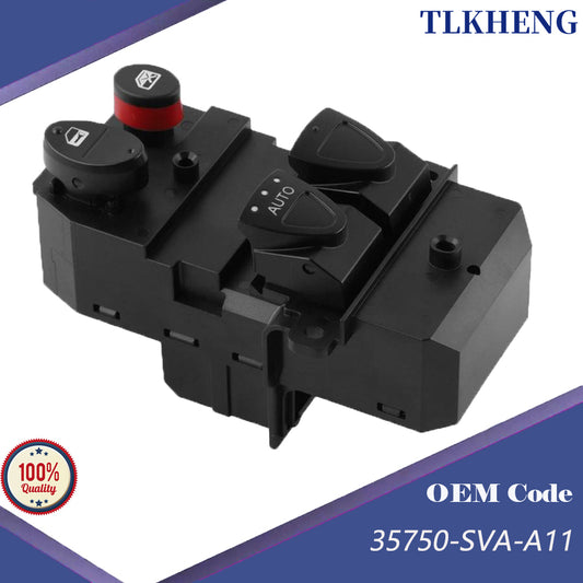 35750-SVA-A11 Power Window Master Control Switch For Honda CIVIC 2006-2011