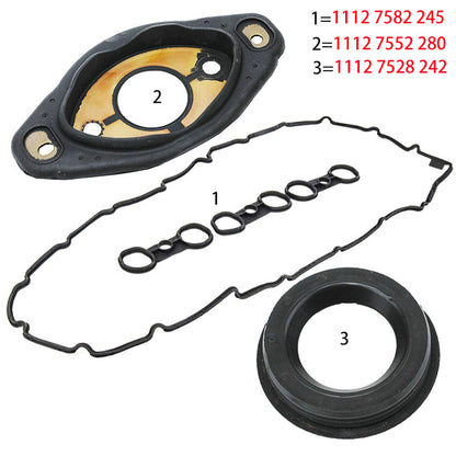 11127582245 Valve Cover Gasket Camshaft Adjuster Gasket Oil Seal For BMW E66 E65 F01 F02 730I 730LI N52,2004-2015